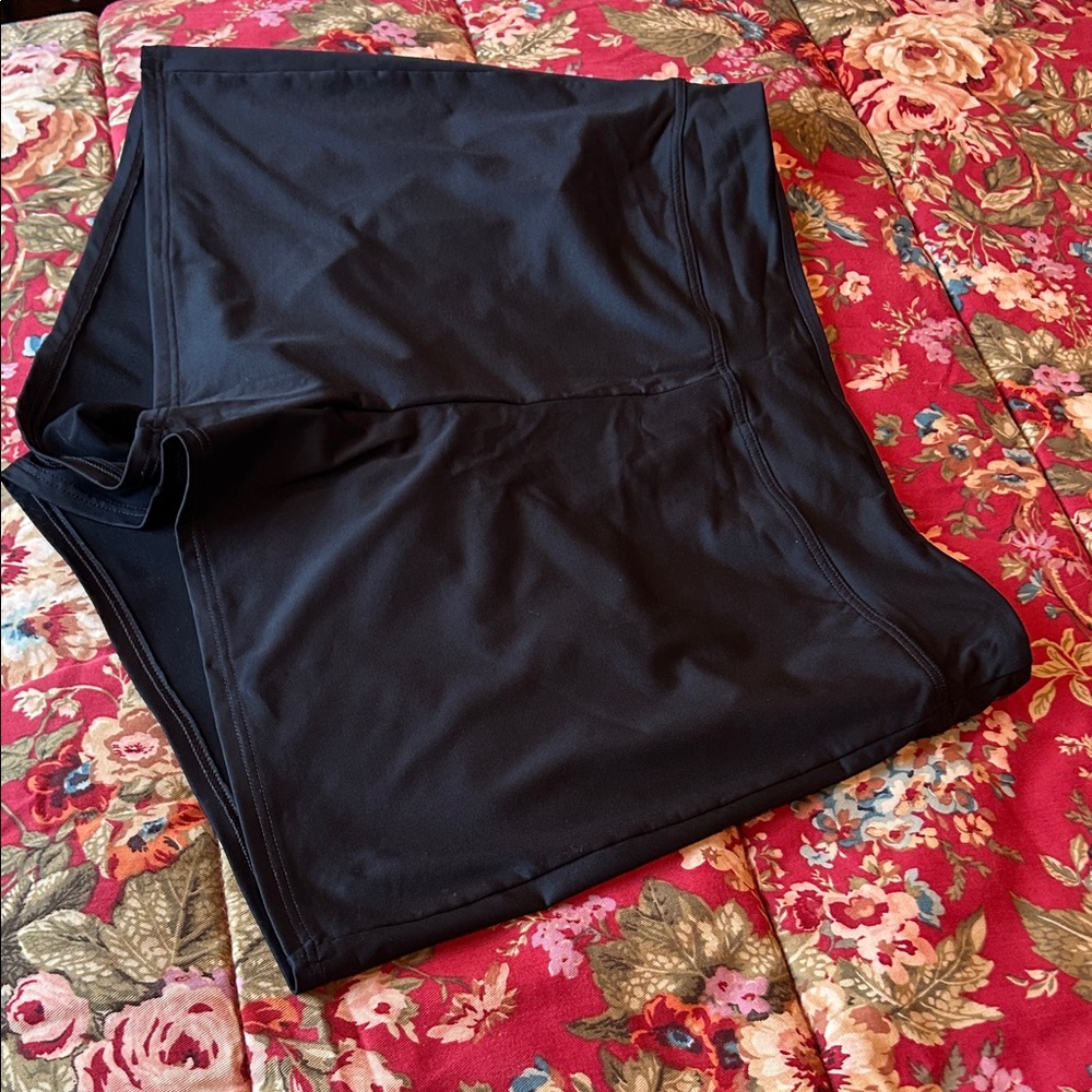 Lands' End black swim shorts
